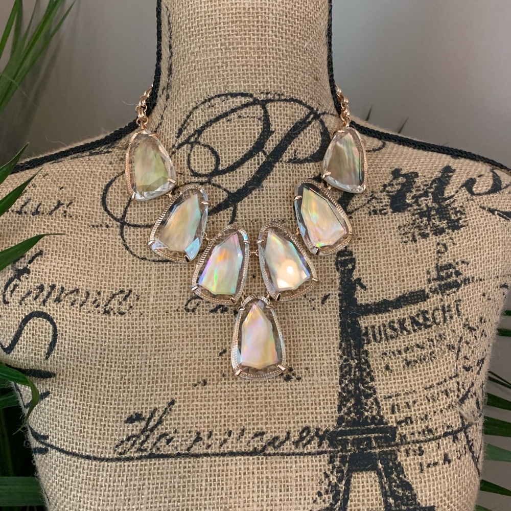 Rose Gold Shell Harlow Necklace